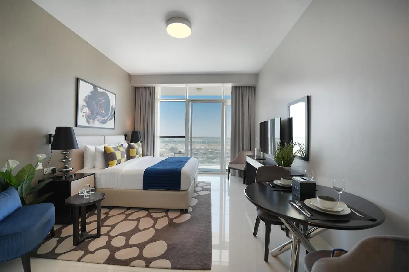 Easygo- Stylish Stu In Damac Hills Artesiad Apartment Dubai